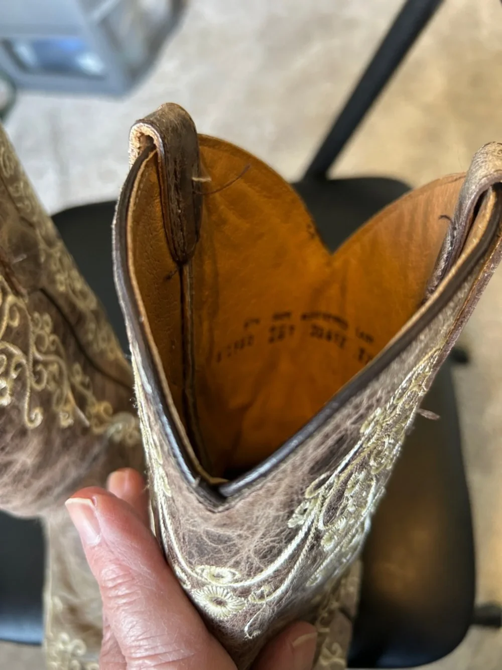 Corral gently worn
